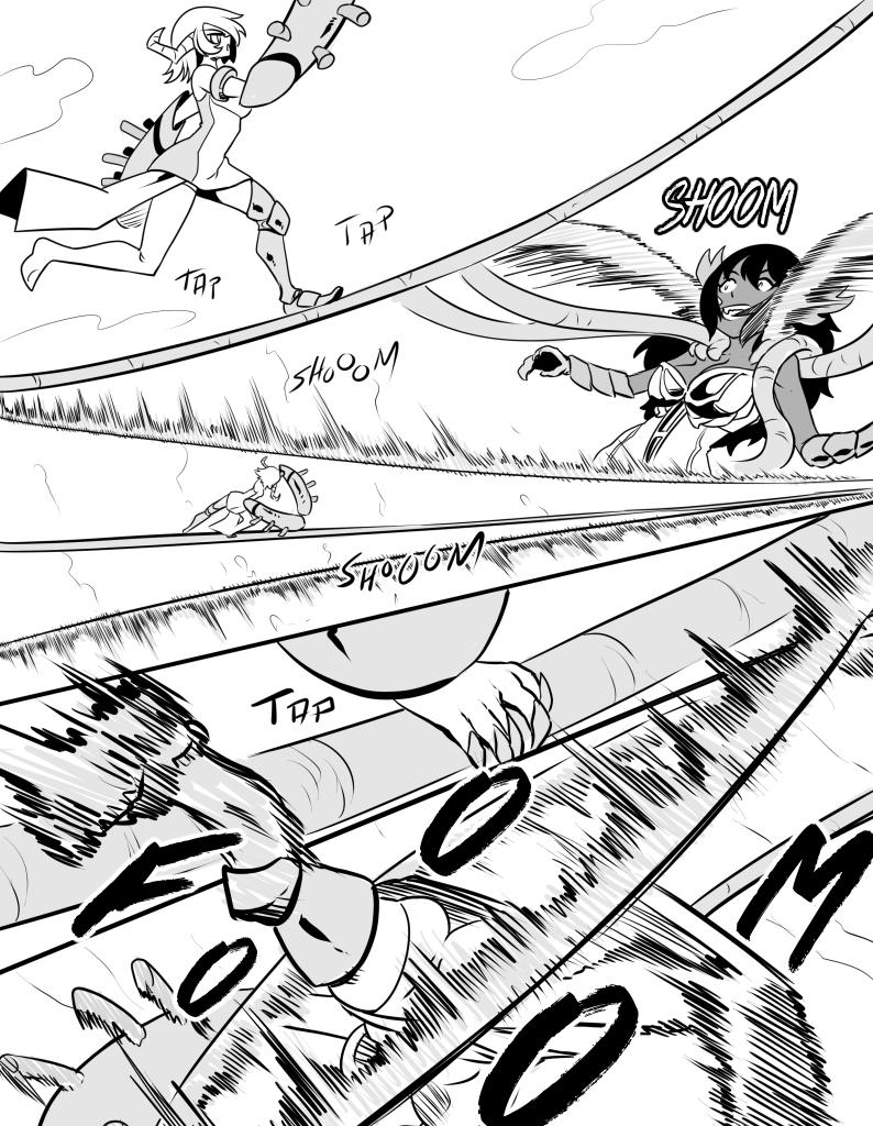 Monster girls on tour - Episode 451, Page 1: Page 451